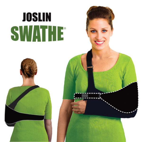 Swathe Joslin Orthopedic Gear immobilizer strap that provides a